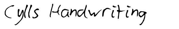 Cylls Handwriting fuente