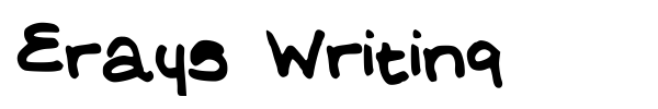 Erays Writing fuente