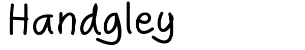Handgley fuente