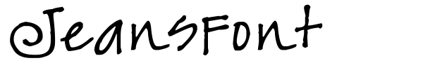 JeansFont fuente