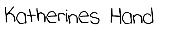 Katherines Hand fuente