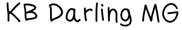 KB Darling MG fuente