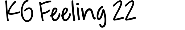 KG Feeling 22 fuente