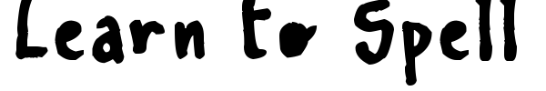 Learn To Spell fuente