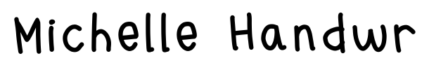 Michelle Handwritting fuente