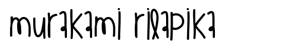 Murakami Rilapika fuente