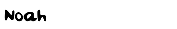 Noah font preview
