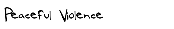 Peaceful Violence fuente