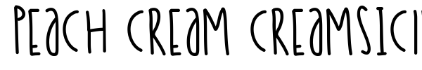 Peach Cream Creamsicles fuente