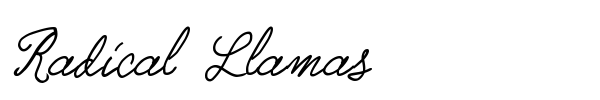 Radical Llamas fuente