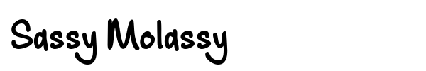 Sassy Molassy fuente