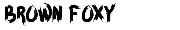 Brown Foxy fuente