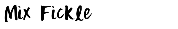 Mix Fickle fuente