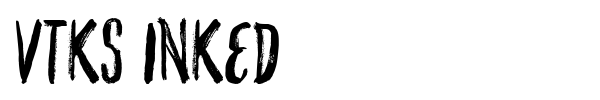 VTKS Inked fuente