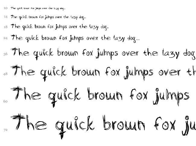 Scratch Basic fuente , Guión - Papelera fuentes - Fontzzz.com