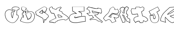 London Graffiti Alphabet fuente