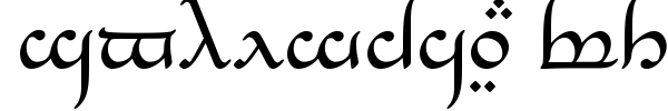 Tengwar Eldanaro fuente