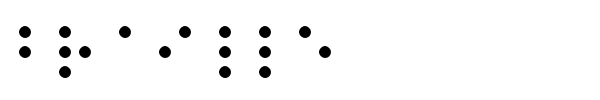 Braille fuente