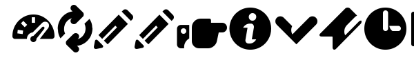 Breezi Icon Set fuente