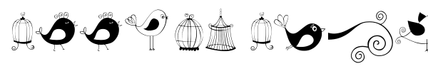 Doodle Dings 1 Birds Cages fuente