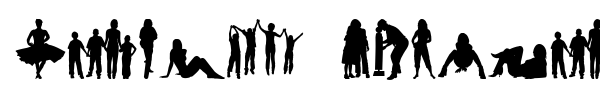 Human Silhouettes Free Four fuente