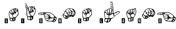 Signs Language TFB fuente