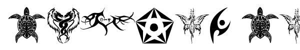 Tribal Tattoo fuente