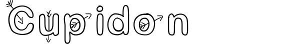 Cupidon font preview