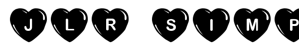 JLR Simple Hearts fuente