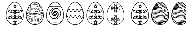 Easter Eggs ST fuente
