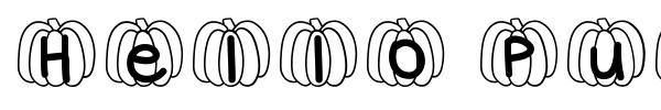Hello Pumpkin fuente